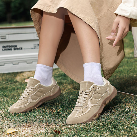 Damen Sportliche Sneaker mit atmungsaktivem Obermaterial und stabiler Sohle R&B