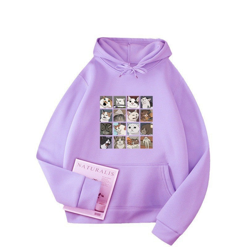 Damen Sweatshirt mit Tier-Motiv R&B