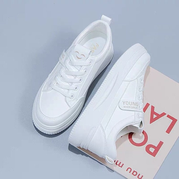 Damen Sneakers mit komfortabler Plateau-Sohle und atmungsaktivem Innenfutter R&B