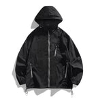 Herren leichtgewichtige Windjacke mit praktischen Taschen und atmungsaktiven Eigenschaften R&B