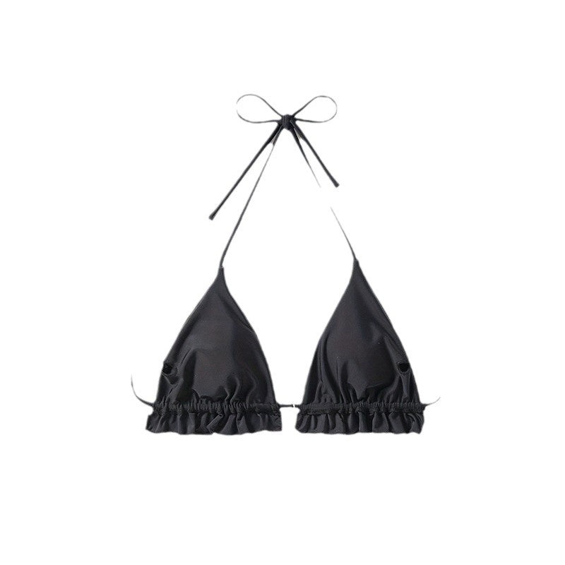 Damen Triangel-Bikini mit Rüschendetails R&B