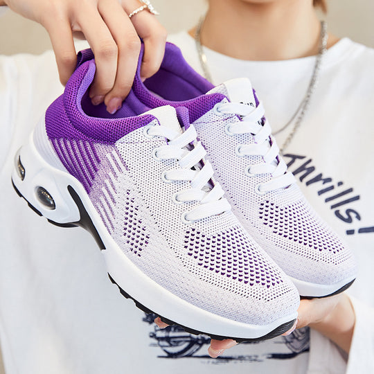Damen Sportliche Laufschuhe mit atmungsaktivem Obermaterial und dämpfender Sohle R&B
