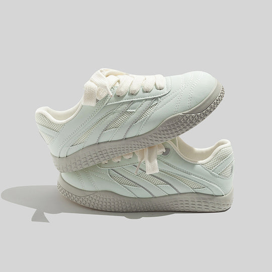Damen Sportliche Freizeitsneaker mit rutschfester Gummisohle und innovativer Oberflächenstruktur R&B