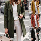 Damen eleganter taillierter Übergangsblazer