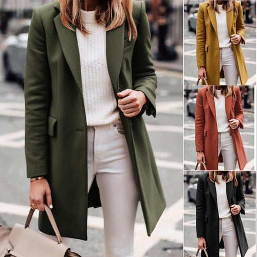 Damen eleganter taillierter Übergangsblazer R&B