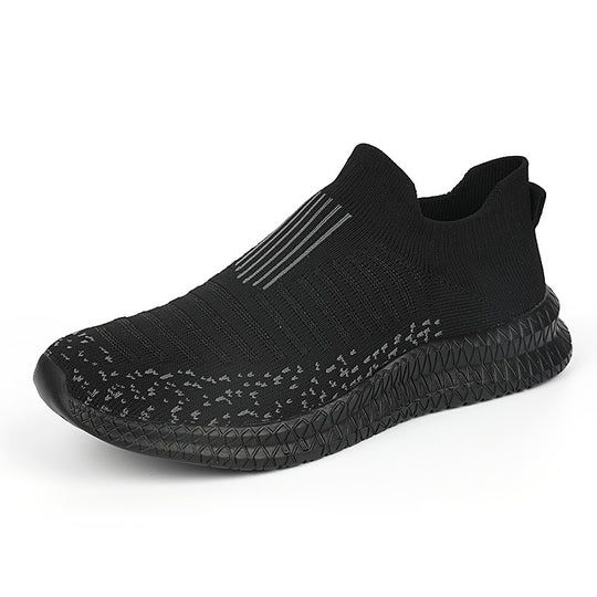 Unisex nan Slip-on Stricktrainer mit formstabilem Sockenschaft, reaktionsfreudiger Leichtsohle und rutschfester Profilkante R&B