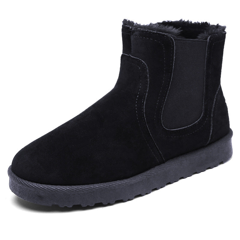 Damen Bequeme Ankle Boots aus Wildleder mit isolierendem Innenfutter R&B
