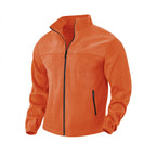 Herren Fleecejacke mit hohem Kragen R&B