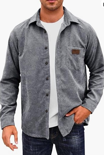 Herren Cordhemd R&B