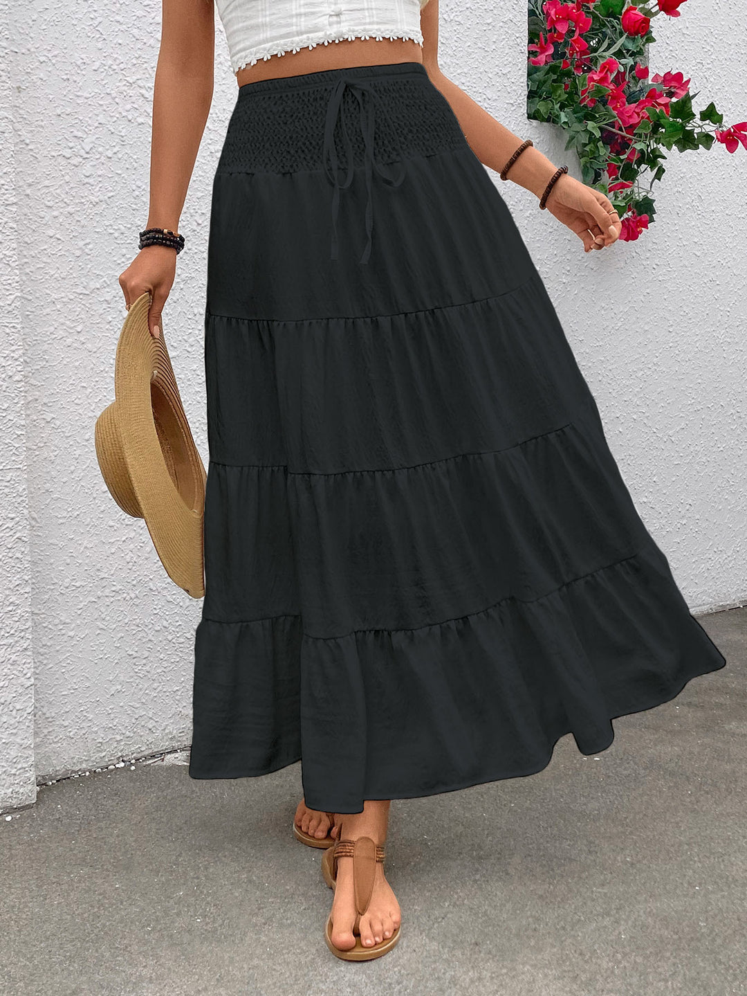 Damen Maxi Rock R&B
