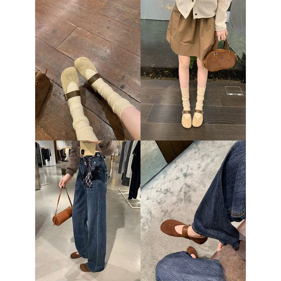 Damen Komfortable Riemchen-Mokassins mit elegantem Schnitt und bequemer Innensohle R&B