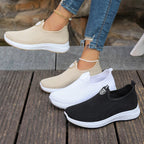 Damen Atmungsaktive Slip-On Sneakers mit Flex-Sohlenkonstruktion R&B
