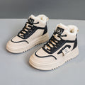 Damen Warmgefütterte High-Top Sneakers mit sportlichem Design R&B