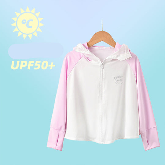 Damen Leichte UV-Schutzjacke mit Kapuze R&B