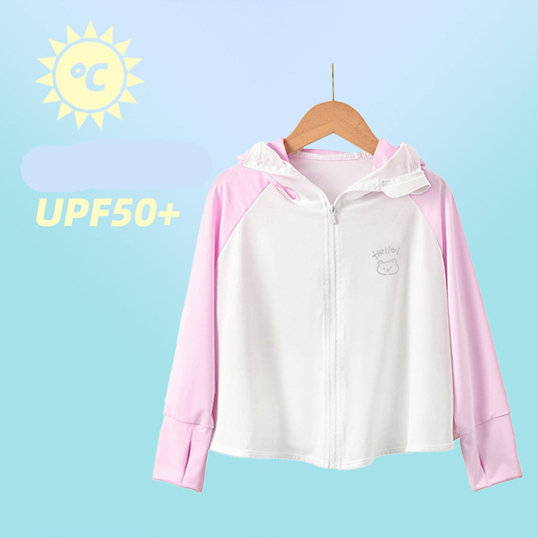 Damen sportliche UV-Schutzjacke mit Kapuze R&B