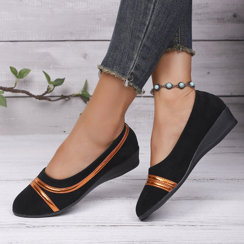 Damen Ballerinas mit elegantem Akzent und komfortabler Sohle R&B