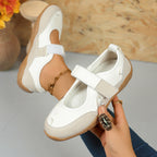 Damen Komfortable Klett-Schuhe mit atmungsaktivem Obermaterial und ergonomischer Sohle R&B