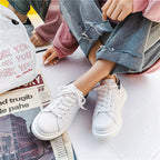 Damen Modische Plattform-Sneakers mit hochgezogener Sohle R&B