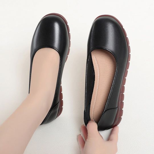 Damen Komfortable Slip-On Ballerinas mit rutschfester Sohle und ergonomischem Fußbett R&B