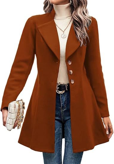 Damen klassischer Trenchcoat R&B