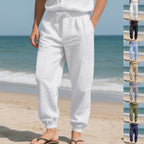 Herren Bequeme Alltagshose mit elastischem Bund und Taschen R&B
