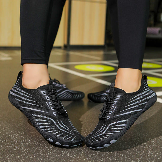 Damen Wassersportschuhe mit atmungsaktiver Netzstruktur und rutschfester Sohle R&B