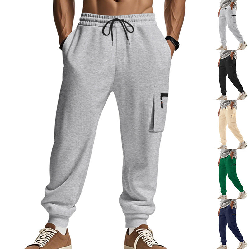 Herren Cargohose mit praktischen Seitentaschen und elastischem Bund R&B