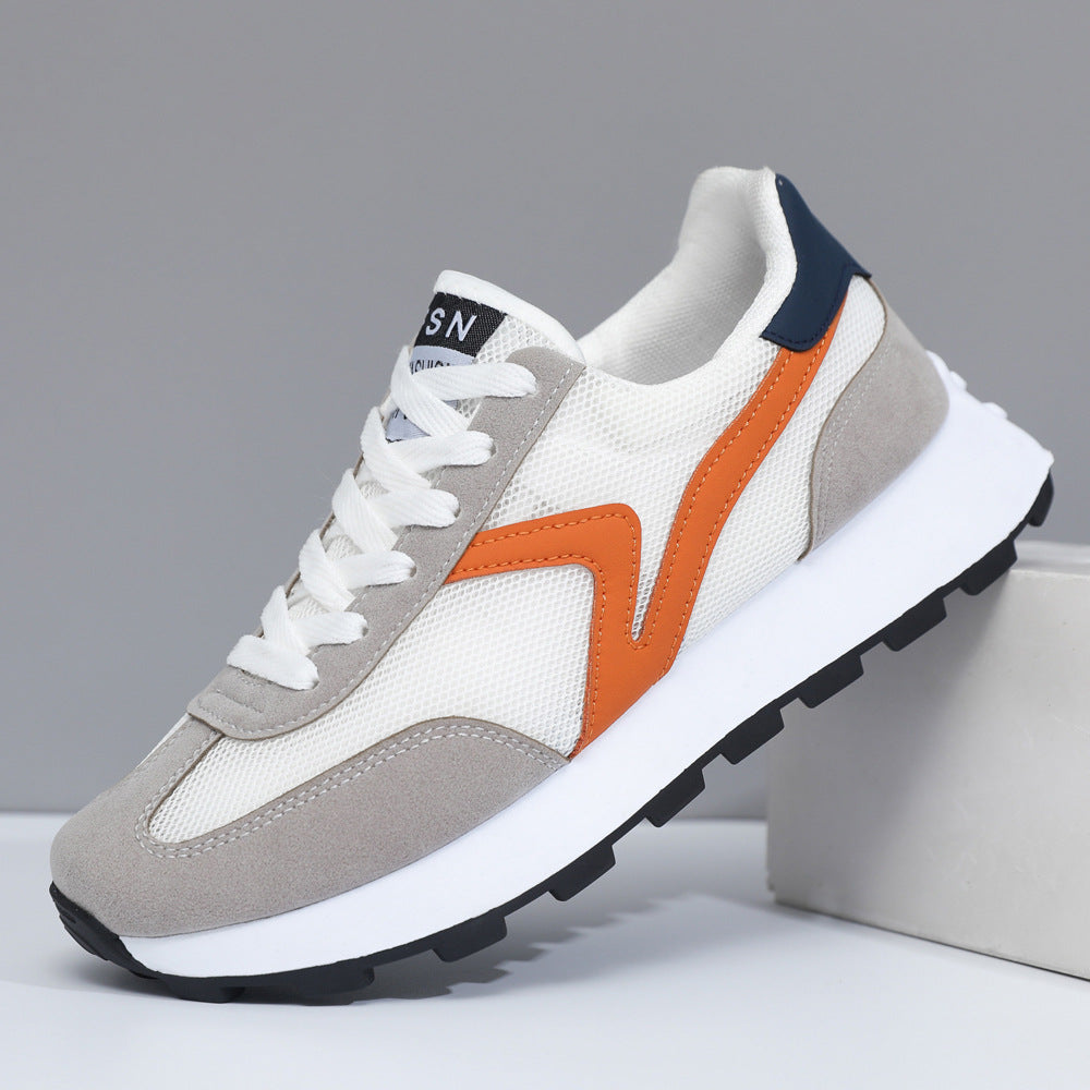 Damen Sportliche Sneaker mit atmungsaktivem Netzmaterial von R&B