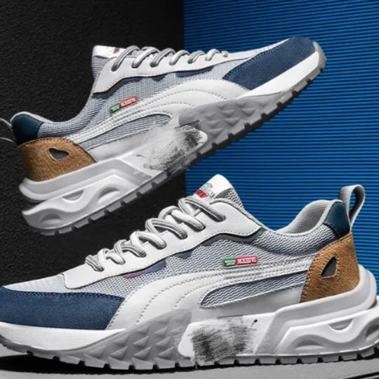 Damen modische und bequeme Sneakers mit atmungsaktivem Obermaterial R&B