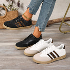 Damen Sneakers im trendigen Design mit Leopardenmuster und komfortablem Fußbett R&B