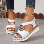 Damen Plateau Sandalen R&B