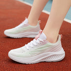 Damen Lauf-Sneaker mit atmungsaktiver Obermaterialstruktur und dämpfendem Fußbett
