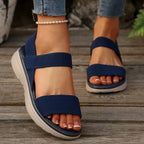 Damen Komfortable Sandalen mit atmungsaktiven Einsätzen und rutschfester Sohle R&B
