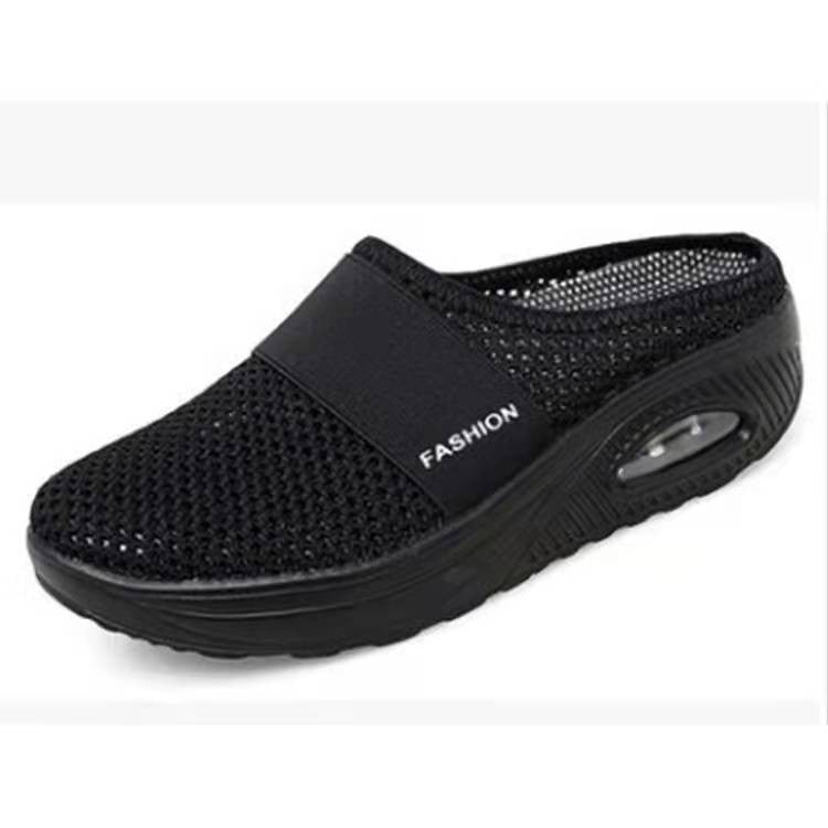 Damen Komfortable Luftpolster Clogs mit atmungsaktivem Obermaterial R&B