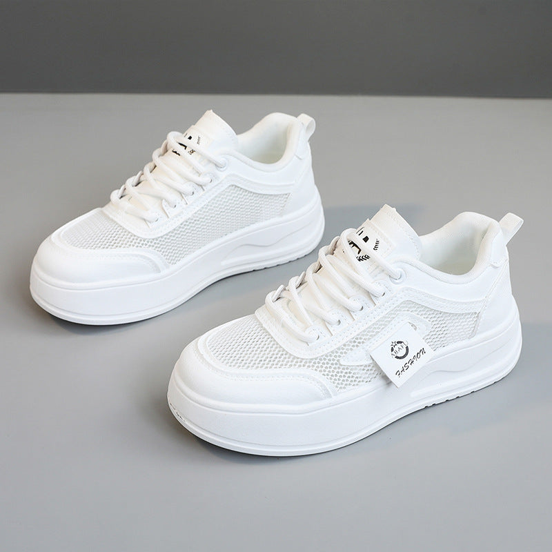 Damen sportliche Sneakers mit atmungsaktivem Mesh und dämpfendem Sohlenprofil R&B