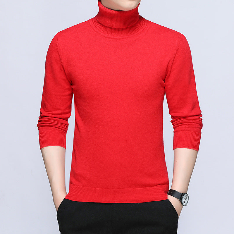 Herren Rollkragenpullover aus hochwertiger, atmungsaktiver Baumwolle R&B