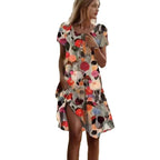 Damen Freizeitkleid mit floralem Design