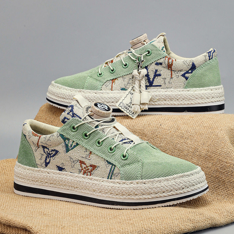 Damen modische Canvas Sneakers mit einzigartigem Design und Komfort R&B