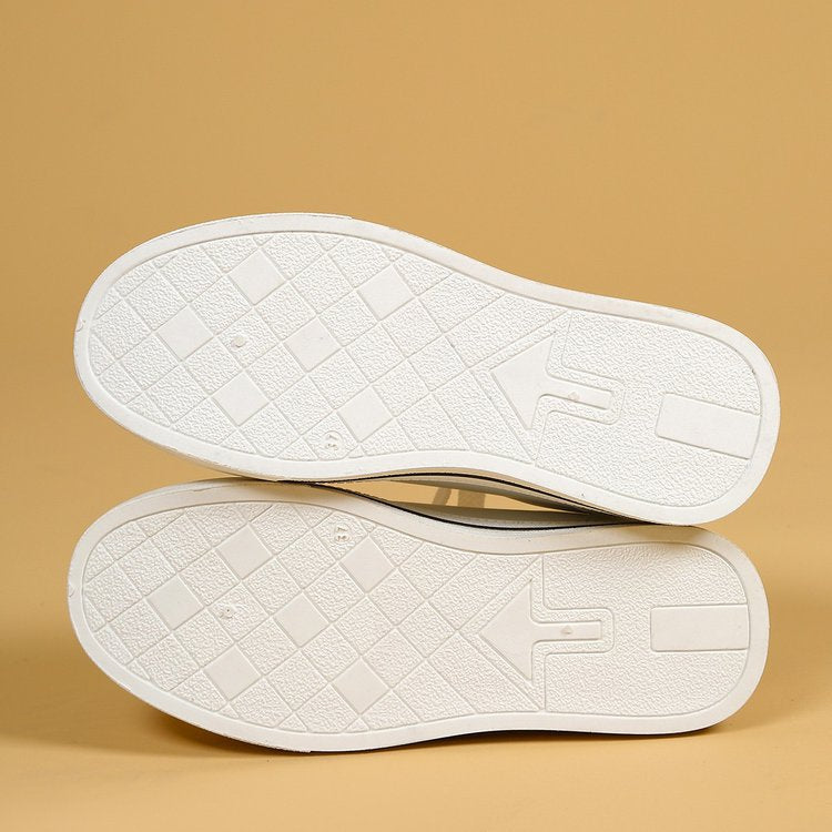 Damen Sneakers mit modischem Sternenmotiv und dämpfender Sohle R&B