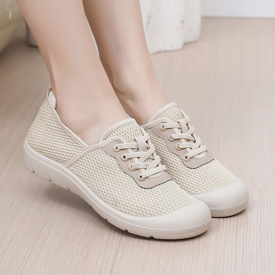 Damen Atmungsaktive Sneaker mit elastischem Einstieg R&B