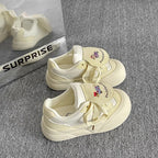 Damen Bequeme Sneaker mit modischem Tiermotiv