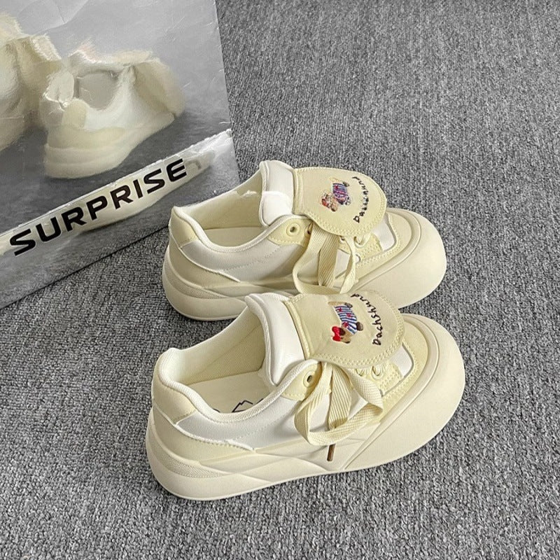 Damen Bequeme Sneaker mit modischem Tiermotiv