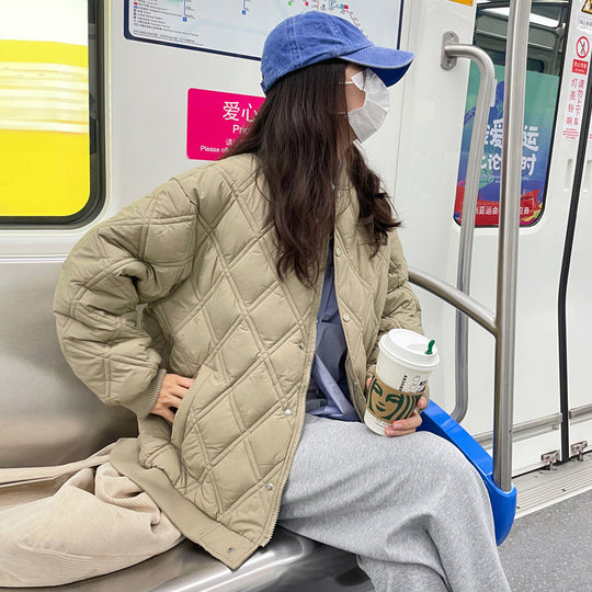 Damen Bequeme gesteppte Freizeitjacke R&B