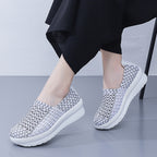 Damen Komfortable und atmungsaktive Slip-On Sneakers