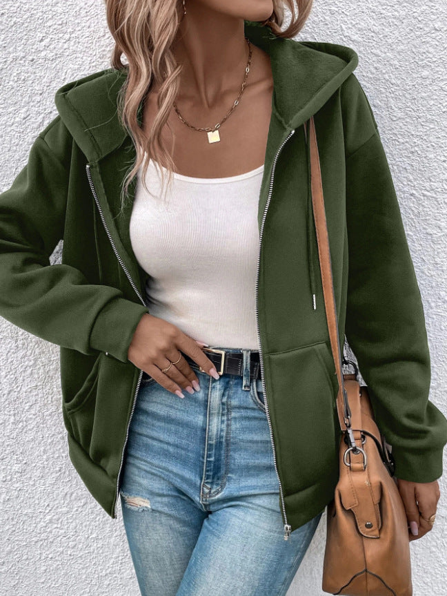 Damen Gemütliche Kapuzenjacke R&B
