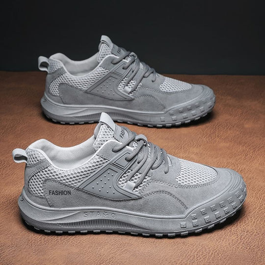 Damen Sportliche Sneaker mit atmungsaktiver Mesh-Oberfläche R&B