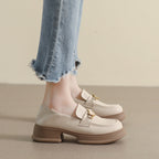 Damen Mokassin-Schuhe mit trendigem Herz-Akzent und massiver Sohle
