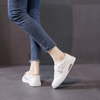 Damen Sportliche Sneaker mit atmungsaktivem Mesh und modischen Akzenten R&B