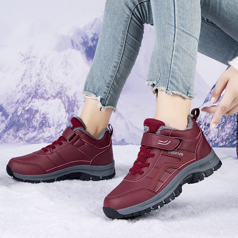 Damen Winter-Wanderschuhe mit isolierender Fütterung und rutschfester Sohle