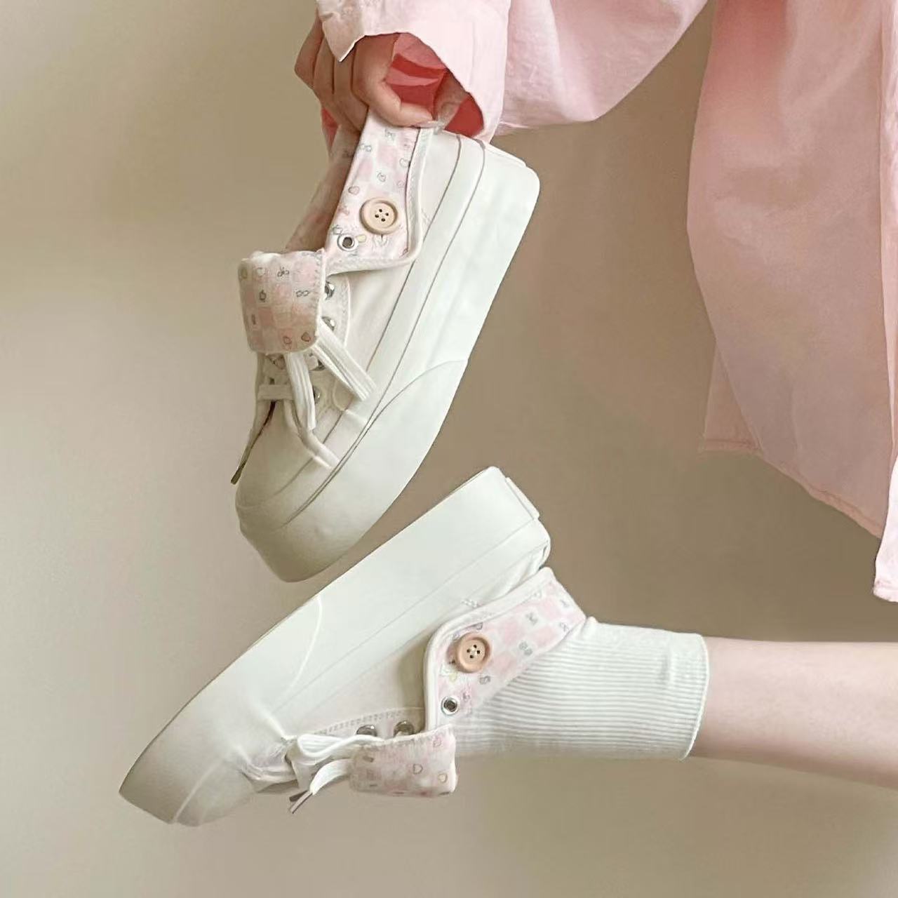 Damen modische Plateauschuhe R&B